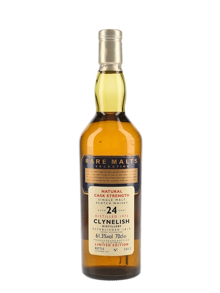 Clynelish 1972 24 Year Old Bottled 1997 - Rare Malts Selection 70cl / 61.3%