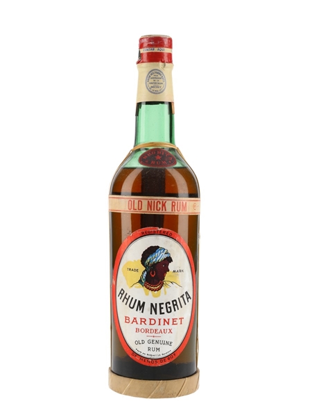 Bardinet Negrita Rhum Bottled 1960s - Spain 75cl