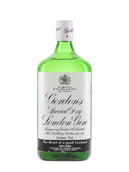 Gordon's Special Dry London Gin Bottled 1980s 75cl / 40%