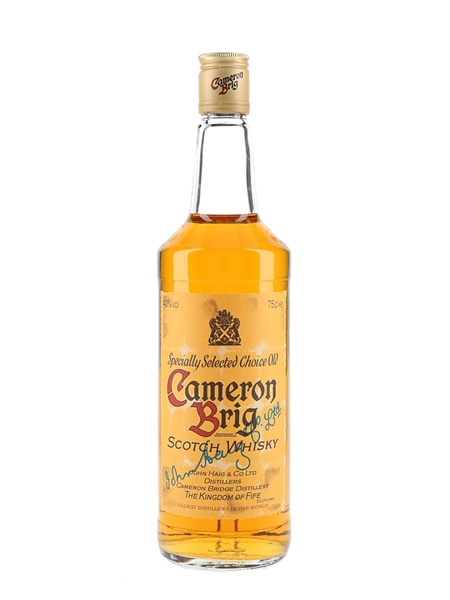 Choice Old Cameron Brig Bottled 1980s 75cl / 40%