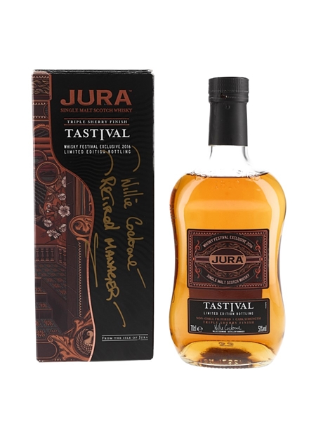 Jura Tastival 2016 Whisky Festival Exclusive - Signed By Willie Cochrane 70cl / 51%