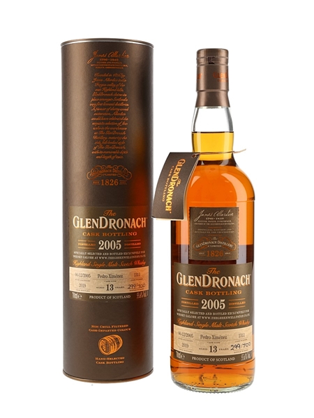 Glendronach 13 Year Old 2005 Single Cask Bottled 2019 - The Green Welly Stop 70cl / 55.6%