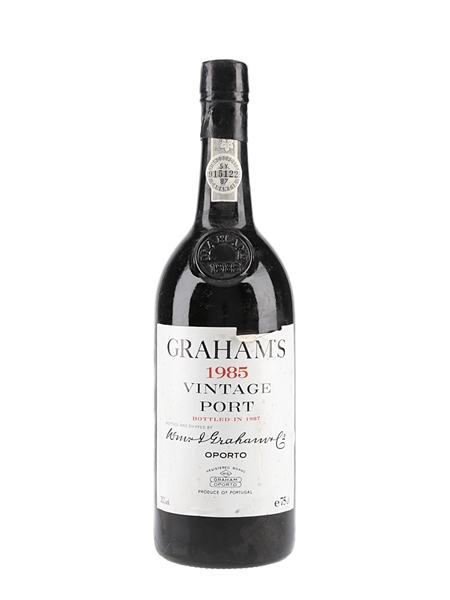 1985 Graham's Vintage Port Bottled 1987 75cl / 20%