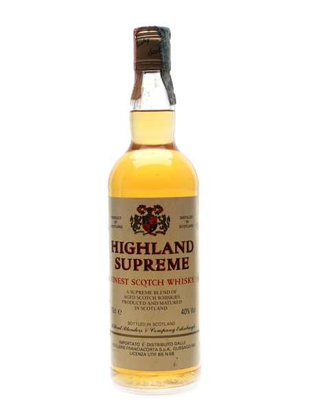 Highland Supreme Bottled 1990s 70cl / 40%