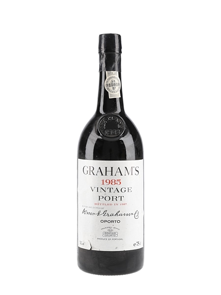 1985 Graham's Vintage Port Bottled 1987 75cl / 20%