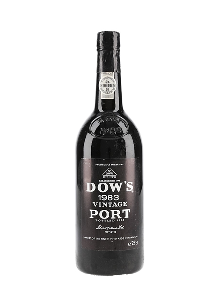 1983 Dow's Vintage Port Bottled 1985 75cl
