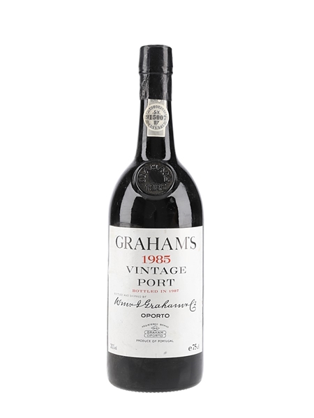 1985 Graham's Vintage Port Bottled 1987 75cl / 20%