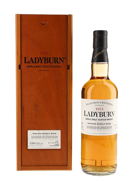 Ladyburn 1973 27 Year Old Single Cask Bottled 2000 70cl / 50.4%