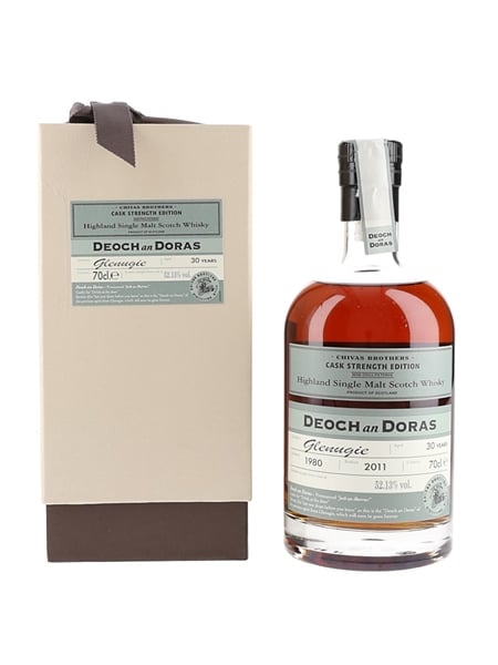 Glenugie 1980  30 Year Old Deoch An Doras Bottled 2011 - Chivas Brothers 70cl / 52.13%