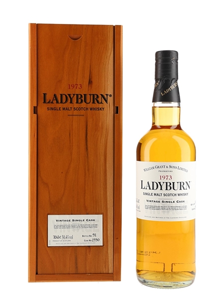 Ladyburn 1973 27 Year Old Single Cask Bottled 2000 70cl / 50.4%