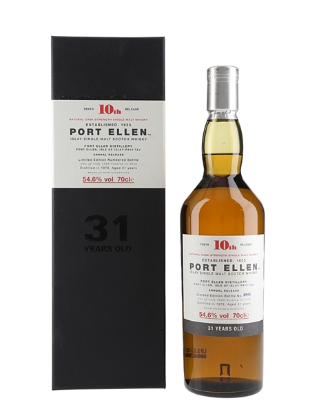 Port Ellen 1979 31 Year Old Special Releases 2010 - 10th Release 70cl / 54.6%