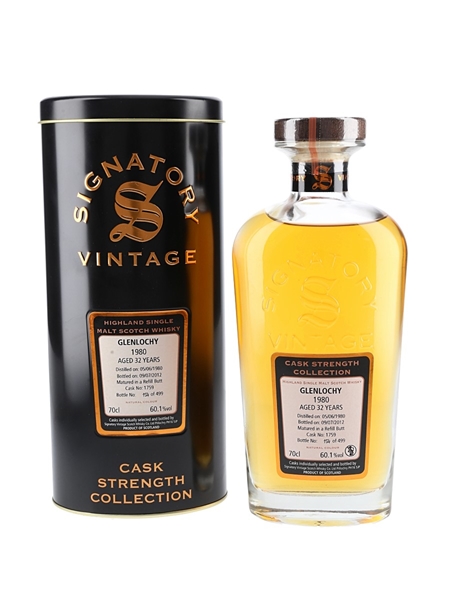 Glenlochy 1980 32 Year Old Bottled 2012 - Signatory Vintage 70cl / 60.1%