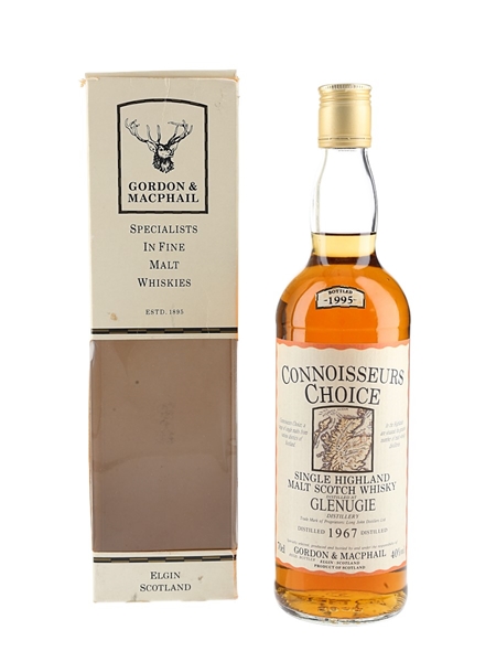 Glenugie 1967 Connoisseurs Choice Bottled 1995 - Gordon & MacPhail 70cl / 40%