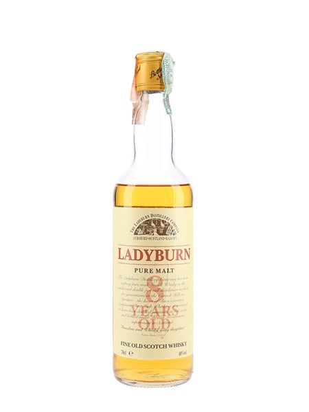 Ladyburn 8 Year Old Pure Malt Bottled 1990s 70cl / 40%