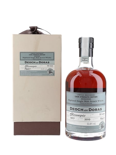 Glenugie 1977 32 Year Old Deoch An Doras Bottled 2010- Chivas Brothers 70cl / 55.48%