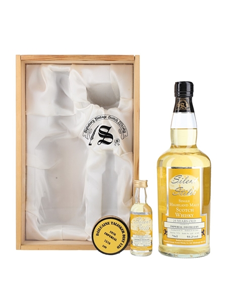 Imperial 1976 25 Year Old Silent Stills Bottled 2001 - Signatory Vintage 5cl & 70cl / 59.2%