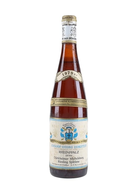 1979 Riesling Spatlese Durkheimer Michelsberg Johann Georg Zumstein 70cl