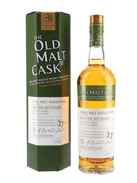 Glenugie 1982 27 Year Old The Old Malt Cask Bottled 2009 - Douglas Laing 70cl / 50%