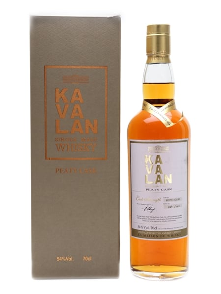 Kavalan Peaty Cask Bottled 2014 - La Maison Du Whisky 70cl / 54%