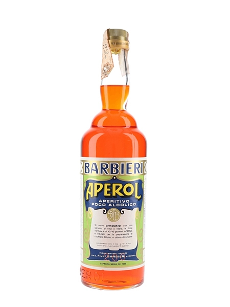 Aperol Barbieri Bottled 1970s 100cl / 11%