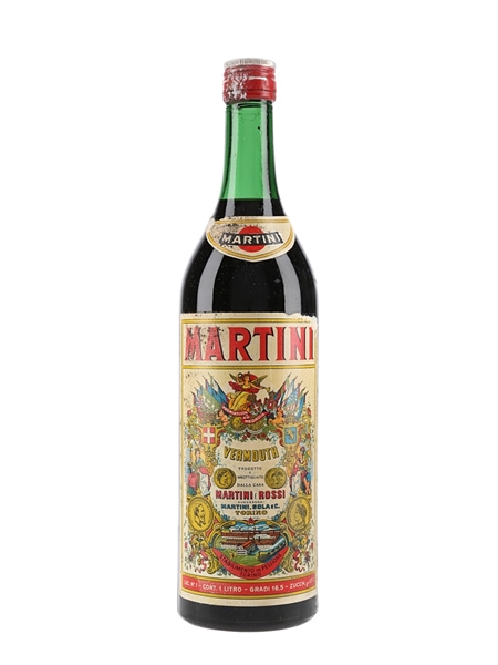 Martini Rosso Vermouth Bottled 1970s 100cl / 16.5%