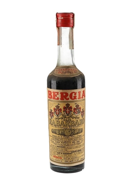 Bergia Rabarbaro Bottled 1960s 50cl / 18%