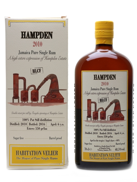 Hampden 2010 HLCF Bottled 2016 - Habitation Velier 70cl / 68.5%