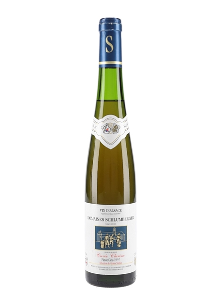 1997 Domaine Schlumberger Pinot Gris Cuvee Clarisse Selection De Grains Nobles 37.5cl / 13.5%