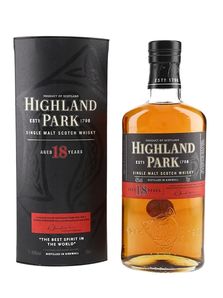 Highland Park 18 Year Old  70cl / 43%