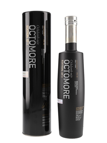 Octomore 5 Year Old Scottish Barley Edition 07.1  70cl / 59.5%