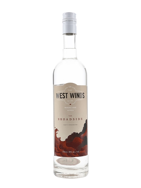 West Winds The Broadside Margaret River Dry Gin  75cl / 58%