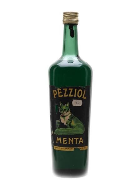 Pezziol Menta Bottled 1950s 100cl