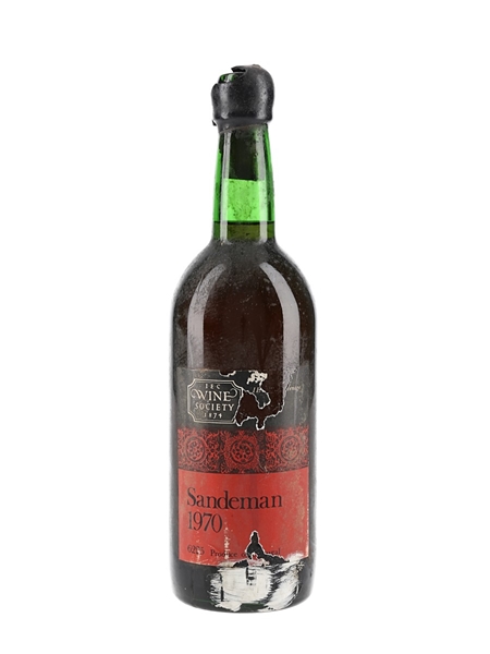 1970 Sandeman Vintage Port The Wine Society 75cl