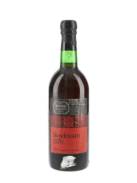1970 Sandeman Vintage Port The Wine Society 75cl