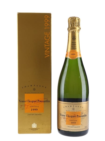 1999 Veuve Clicquot Ponsardin Vintage Champagne 75cl / 12%