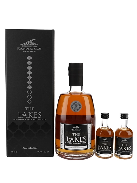 The Lakes Founders' Club Year 7 70cl & 2 x 5cl / 46.6%