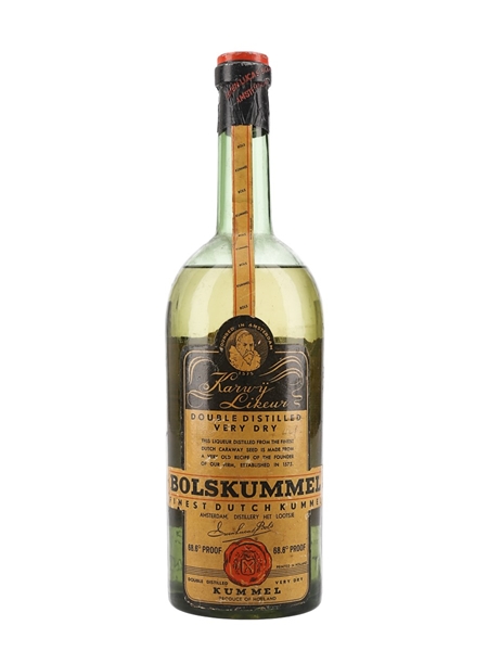 Bolskummel Extra Dry Bottled 1960s-1970s 75cl / 38.8%