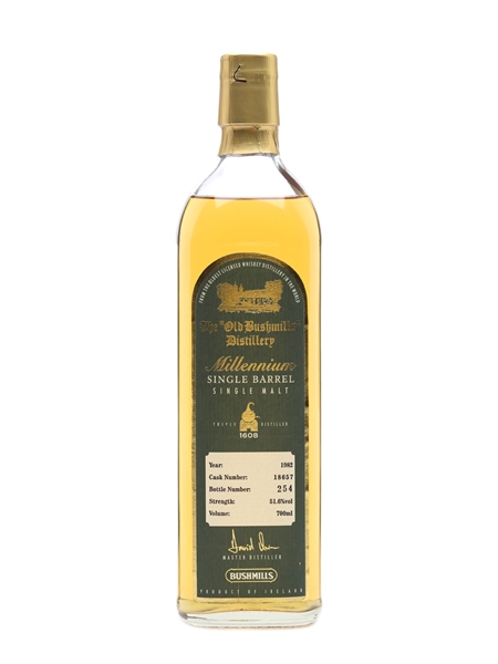 Bushmills 1982 Millennium Single Barrel 70cl / 51.6%