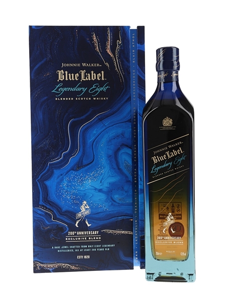 Johnnie Walker Blue Label Legendary Eight 200th Anniversary - Exclusive Blend 70cl / 43.8%