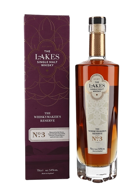 The Lakes Distillery Whiskymaker's Reserve No.3 Bottled 2020 70cl / 54%