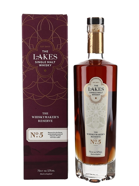 The Lakes Distillery Whiskymaker's Reserve No.5 Bottled 2022 70cl / 52%