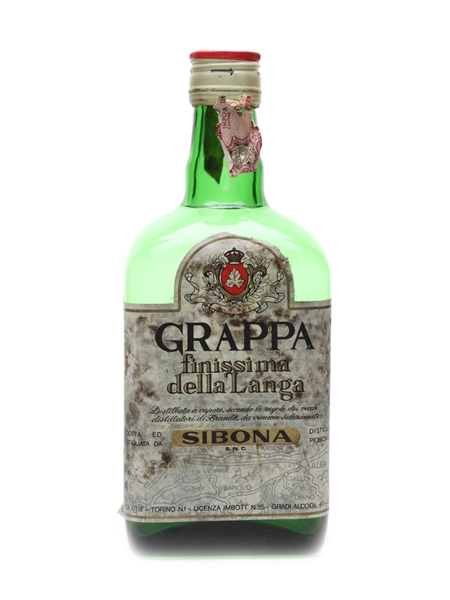 Sibona Grappa Bottled 1980s 75cl / 40%