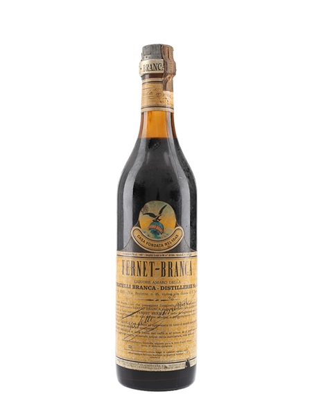 Fernet Branca Bottled 1960s-1970s 75cl / 45%