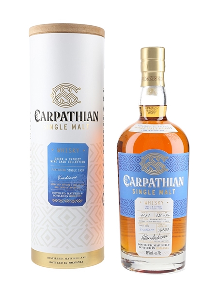 Carpathian Single Malt Whisky Vradiano Cask - Bottled 2023 70cl / 46%