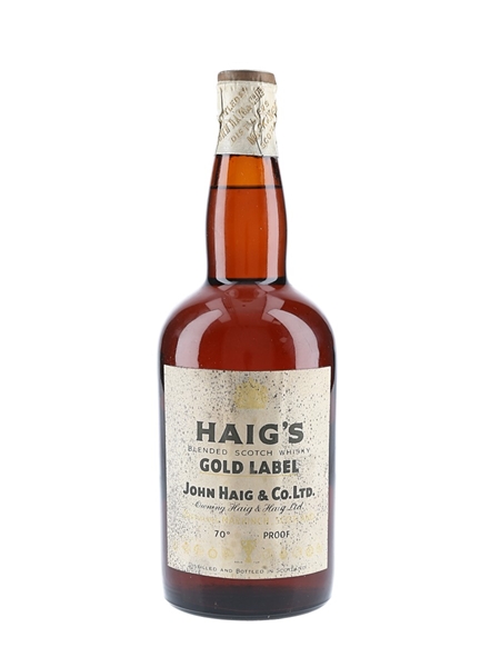 Haig's Gold Label Spring Cap Bottled 1950s-1960s 75.7cl / 40%