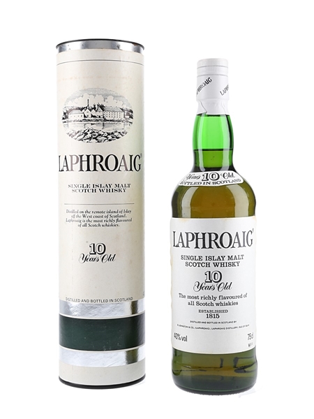 Laphroaig 10 Years Old Bottled 1980s 75cl / 40%