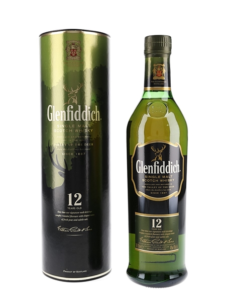 Glenfiddich 12 Year Old Valley Of The Deer 70cl / 40%