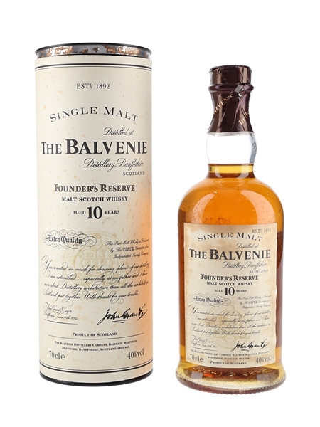 Balvenie 10 Year Old Founder's Reserve  70cl / 40%