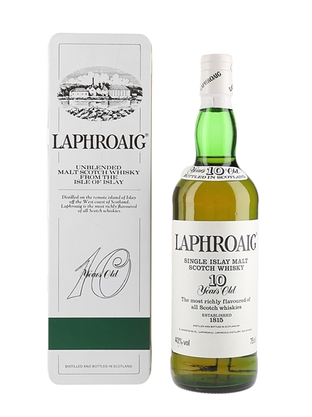 Laphroaig 10 Year Old Bottled 1980s 75cl / 40%