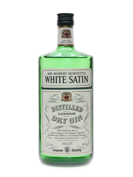 Sir Robert Burnett's White Satin Gin Bottled 1980s 75cl / 40%